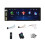 Autoradio singolo DIN con schermo touchscreen IPS da 6,9 pollici. 1
