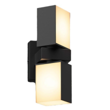 Applique murale LED double tête pour balcon, étanche IP65