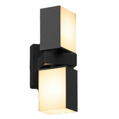 Applique murale LED double tête pour balcon, étanche IP65