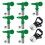 7pcs Airless Sprayer Tips Reversible Nozzle Tips with 2pcs Tip Guards 1