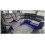 Hannah Grey Microfibre Recliner Corner Sofa Grey 2
