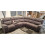 Hannah Grey Microfibre Recliner Corner Sofa Grey 16