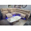 Hannah Beige Microfibre Electric Recliner Corner 8