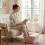 Living And Home Foldable Foot Spa Massager Pedicure Bath, Pink 1