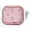 Living And Home Foldable Foot Spa Massager Pedicure Bath, Pink 5