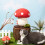 Living And Home Sisal Mushroom Cat Scratching Post 2