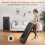 Walking Pad with 9% Auto Incline, 40.5CM Wide Belt 5