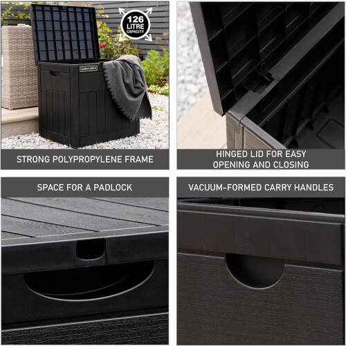 Olsen & Smith Outdoor Garden Plastic Storage Box 2