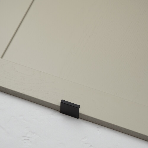 40mm Black Edge Lip Pull Handle Profile Trim 2