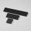 100mm Black Edge Lip Pull Handle Profile Trim 10