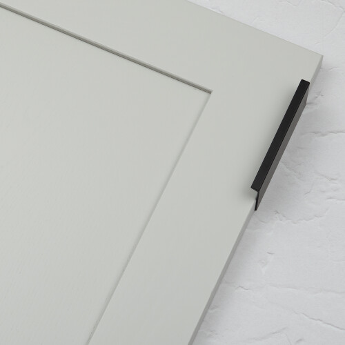 100mm Black Edge Lip Pull Handle Profile Trim 2
