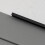 200mm Black Edge Lip Pull Handle Profile Trim 4