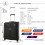Aerolite Aerolite 56x45x25cm Maximum Allowance  Suitcase 9