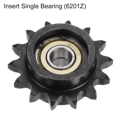 ANSI 40 / DIN(ISO)08A Roller Chain Pinion, 12mm Bore, 1/2' Pitch, 14T (BType) 1