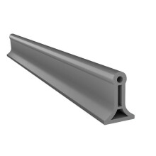 Foldable Shower Water Dam, 39 Inch Shower Threshold, Splash Guard, Gray