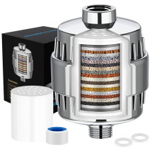Shower Filter with Vitamin C for Hard Water Water Softener Shower Head