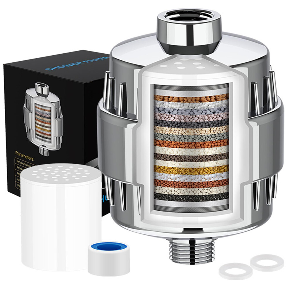 Shower Filter With Vitamin C For Hard Water Water Softener Shower Head 9189345764257