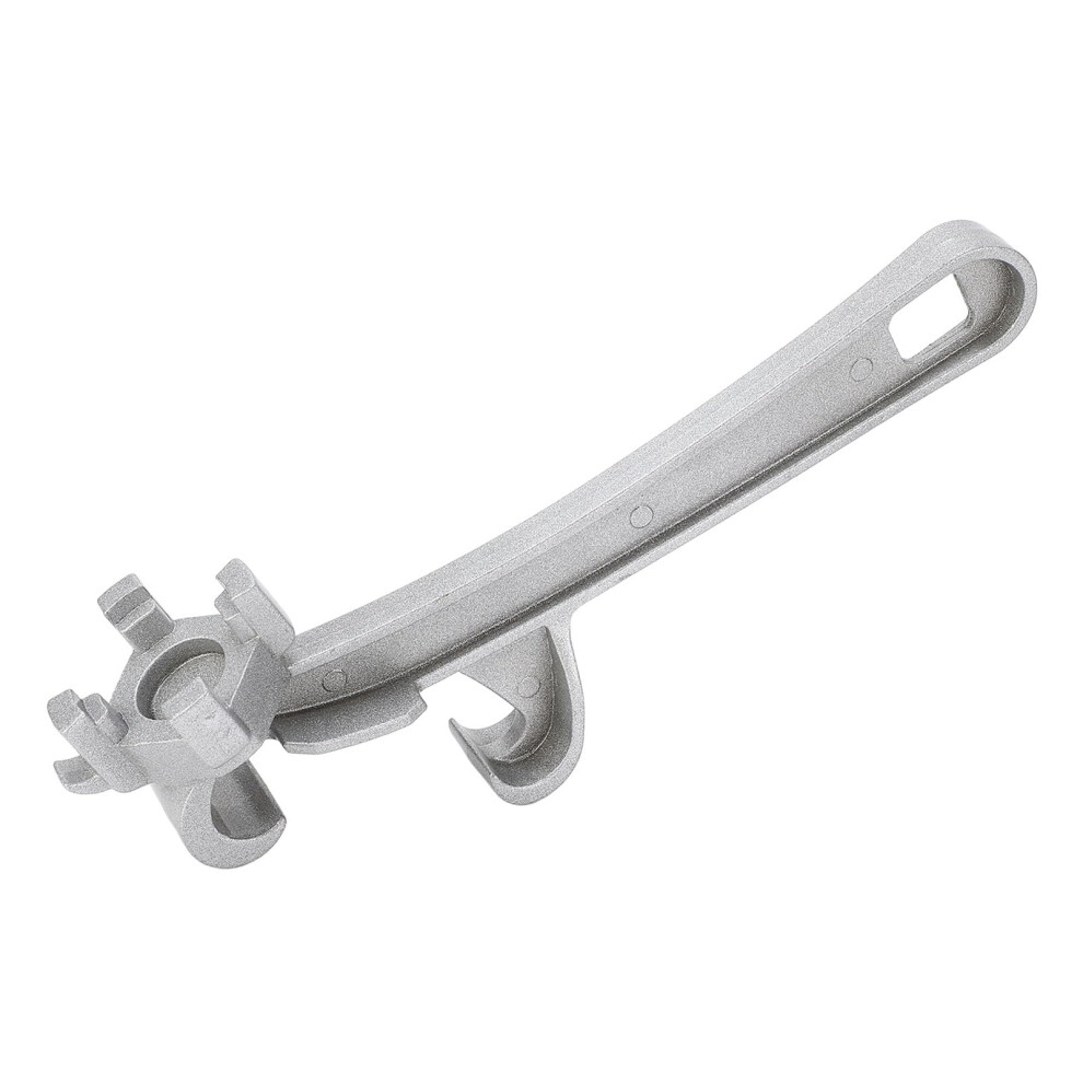 2Pcs Aluminum Alloy Multipurpose Bucket Opener Industrial Home Use Lid Remover Tool, Easy To Carry, Sturdy Can Wrench For Paint Buckets (Silver) 9189345764240