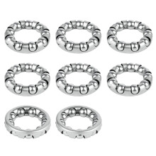 8 x bicycle ball bearing holders, mountain bike headsets, ball bearings, bicycles, fork hubs, bottom brackets Ref: 9498