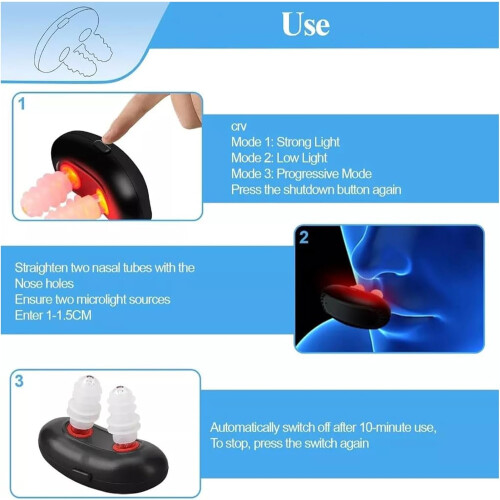 Reds Lights Nasal Therapy Portable Devices (2 pcs) 2