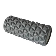 Pilates Reformer Foam Roller Grid Trigger Point Therapy Home Training (Grey)