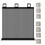 Adjustable Pet Gate For Doorways Expandable Barrier No-Black 1