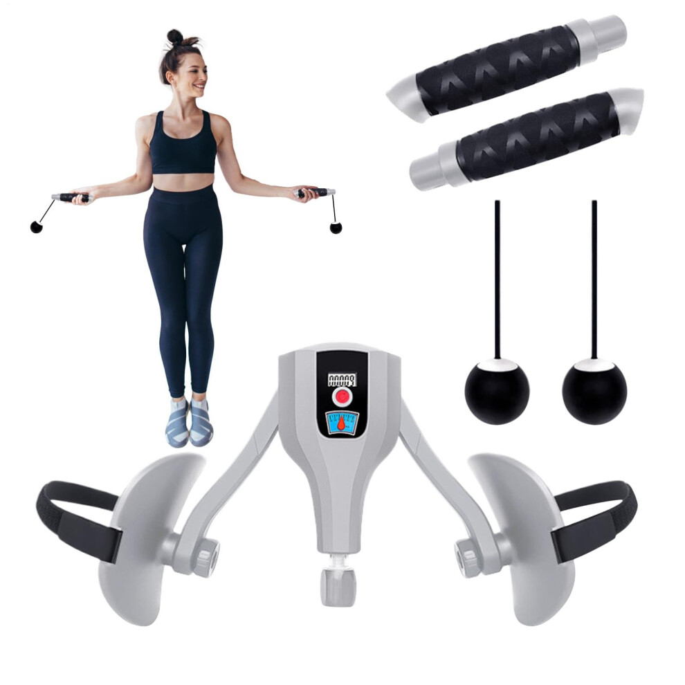 Light/Gray Pelvic Floor Strengthening Device, Pelvic Floor Muscle Trainer, Adjustable Inner Thigh Trainer,