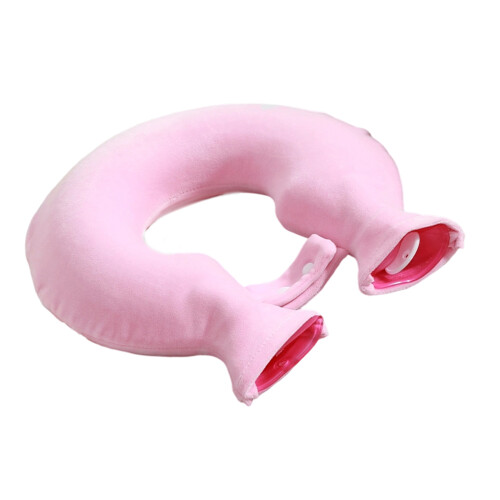 U Shaped Thermal Therapy Heating Pad For Cervical Muscle-Pink