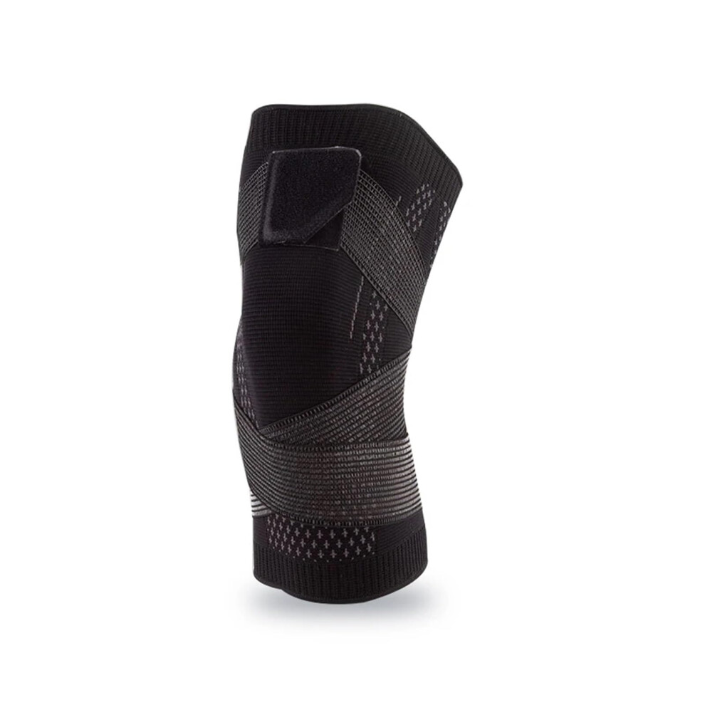 Knee Pads Sports Kneepad Men Women Pressure Elastic Knee Pads Support Fitness Basketball Volleyball Brace (Black 1 Piece, Xxxl) 9412369679307
