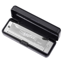 10hole harmonica harp 20 notes diatonic harp key of C blues harmonica harp musical instrument learning toy silver