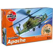 Airfix Quickbuild Boeing Apache Vliegtuigmodel Kit Multi