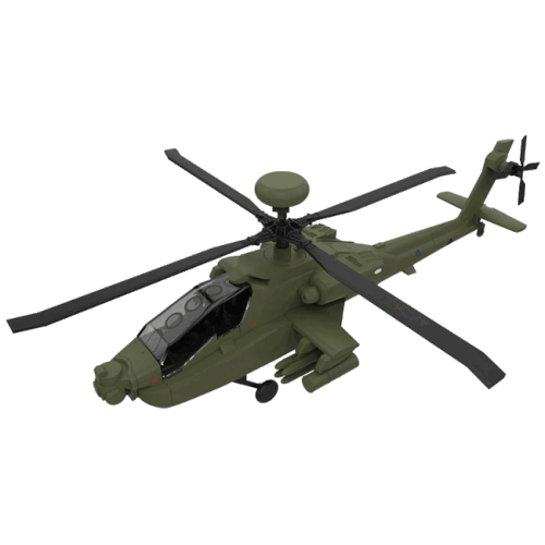 Airfix Airfix Quickbuild Boeing Apache Replogp Model Kit Multi 1
