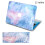Capa protetora para MacBook Pro de 13 polegadas, estrutura rígida de plástico com logotipo visível, design ultrafino e leve para dissipação de 1