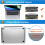 Protetor de teclado de silicone, ultrafino (0,12 mm), compatível com MacBook Pro de 13/16 polegadas com layout americano, compatível com Touch ID, 4