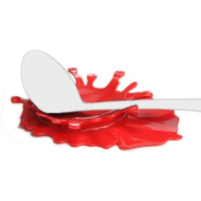 Gemakkelijk schoon te maken bestekhouder van voedselveilig materiaal, vintage design voegt kleur toe aan het leven tijdens het koken, hittebestendig,