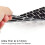 Capa protetora ultrafina para teclado do MacBook Pro de 13 polegadas com Touch Bar, resistente à água e poeira, feita de TPU premium. Compatível 4
