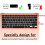 Capa protetora ultrafina para teclado do MacBook Pro de 13 polegadas com Touch Bar, resistente à água e poeira, feita de TPU premium. Compatível 6