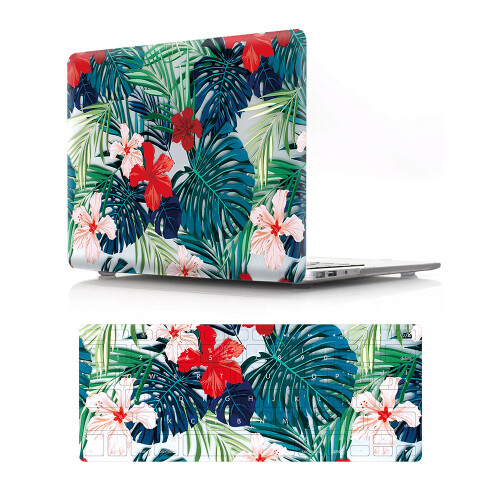 Capa rígida de plástico com design fino e elegante, compatível com MacBook Air de 11 polegadas, proteção completa com fácil instalação e 1