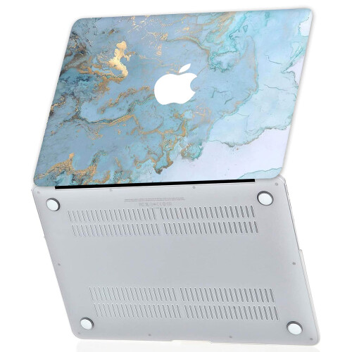 Capa para MacBook Air de 13 polegadas, design fino e leve, proteção para tela Liquid Retina, fácil instalação e remoção para trabalho e 2