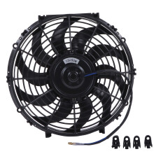 Radiatorkjølevifte med forbedret varmespredning Kraftig motor Slank ramme Enkel installasjon Vendbar push-pull-design Universell passform 4AC