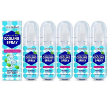(5PCS) 1-5X Jaysuing cooling spray summer portable outdoor body cooling spray cool soothing non-sticky