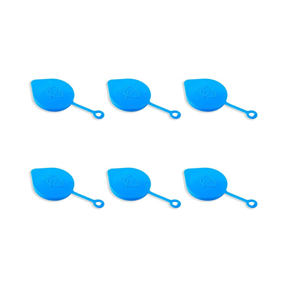 6X Windshield Washer Fluid Reservoir Cap For Honda Accord Civic Crv Crx, Replacement 38513Sb0961 Washer Nozzle Cap 4713529555062