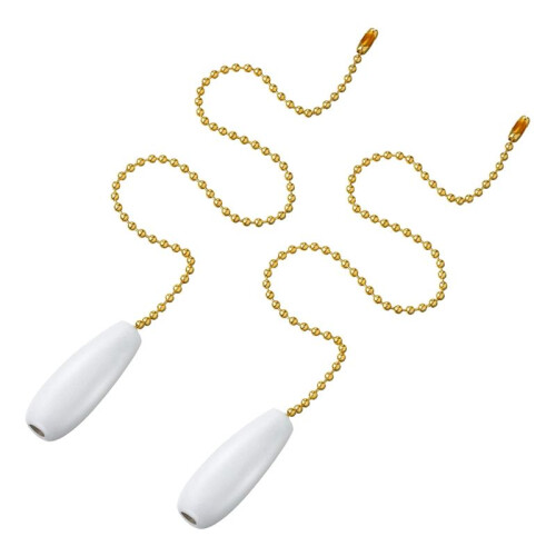 12 Pieces Ceiling Fan Chain Pulls Wooden Pull Chain Extension Pull Chain for Ceiling Light Lamp Fan Chain 1