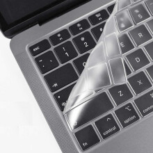 Cosantóir Méarchláir Silicone, Ultra Tanaí 0.12mm, Comhoiriúnach le MacBook Pro 13/16 Orlach Leagan Amach SAM, Comhoiriúnacht le Touch Id,