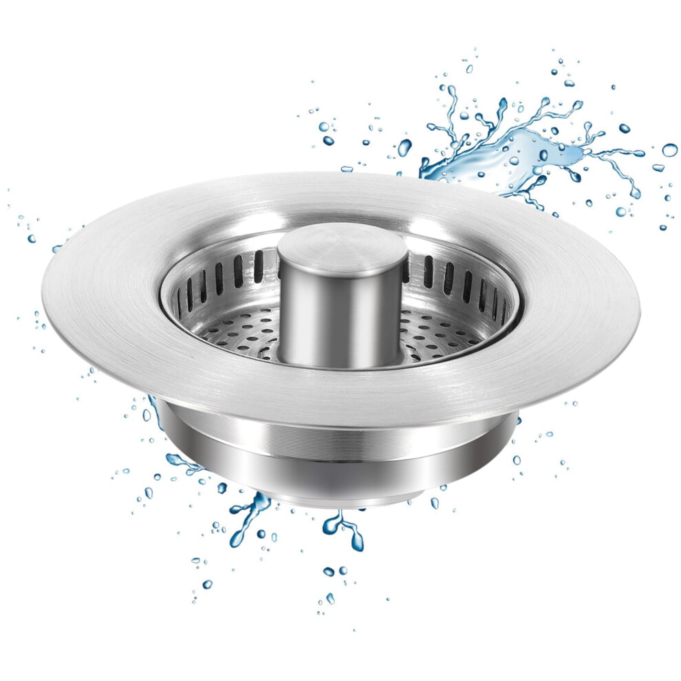 Kitchen Sink Drain Plugs Sink Strainer Basket Drain Mesh Cover For Kitchen 9412369680051