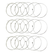 IRIN A104 Acoustic Guitar Strings 18Pcs Copper Alloy Silver Plated String Guitar Parts Replacement 0.010-0.047