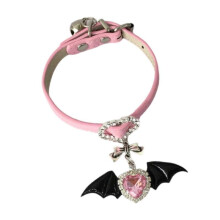 (Pink) Fashionable Rhinestones Bowknot Bracelet Adjustable Wristband Comfortable Lightweight Jewelry For Women’s Stylish Look White
