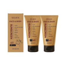 (2PCS) 1-5x Grass-Fed Beef Tallow Sunscreen SPF50+ Sunblock Natural Mineral Sunscreen Non-Greasy for Face Body