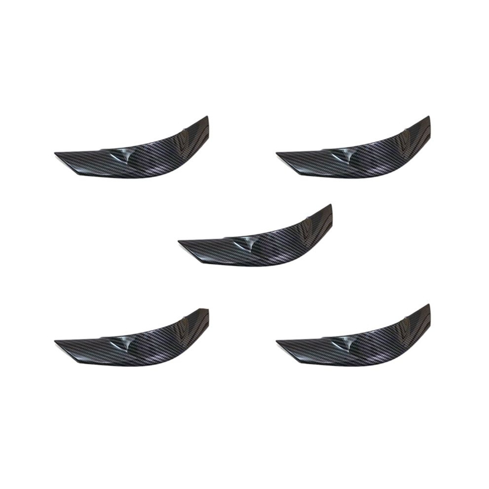 5X Carbon Fiber Steering Wheel Frame Cover Trim For Mazda 2 Demio Dl Sedan Dj Hatchback 2018 2019 4713574055807