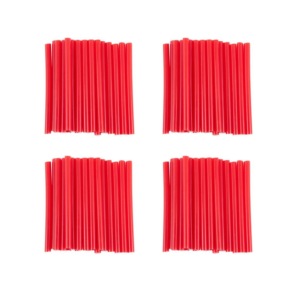 80Pcs Red Hot Melt Glue Gun Adhesive Sticks 7X100mm For Craft Model 6133165972968